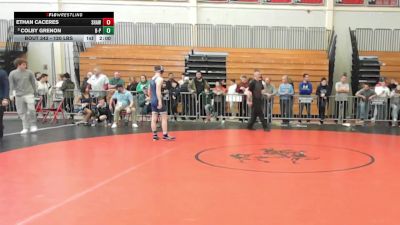 120 lbs Consolation - Ethan Caceres, Shawsheen vs Colby Grenon, Bristol-Plymouth