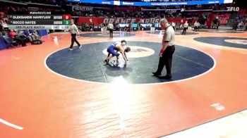 3A 113 lbs 3rd Place Match - Rocco Hayes, Orland Park (Sandburg) vs Oleksandr Havrylkiv, Buffalo Grove