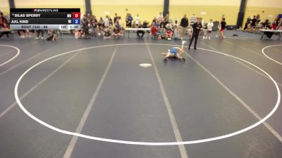 88 lbs Cons. Round 3 - Silas Sperry, MO vs Axl Kind, WI