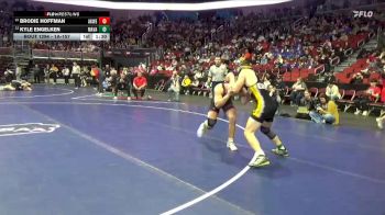 1A-157 lbs Cons. Round 2 - Brodie Hoffman, Akron-Westfield vs Kyle Engelken, Maquoketa Valley