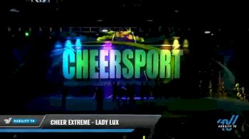 Cheer Extreme - Kernersville - Lady Lux [2021 L6 International Open - NT Day 2] 2021 CHEERSPORT National Cheerleading Championship