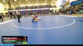 160 lbs Cons. Semi - Carsen Speelman, Coeur D Alene vs Sebastian Prangley, Coeur D Alene