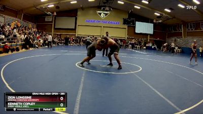 285 lbs Quarterfinal - Zion Longsine, Arizona Christian University vs Kenneth Copley, Embry-Riddle (Ariz.)