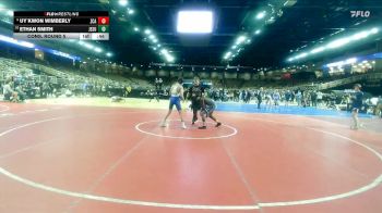 126 lbs Cons. Round 5 - Ethan Smith, Jesuit vs Uy`kwon Wimberly, Zephyrhills Christian