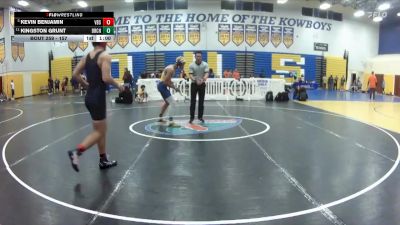157 lbs Cons. Round 2 - Kingston Grunt, Boca Raton Community H S vs Kevin Benjamin, Vero Beach Senior