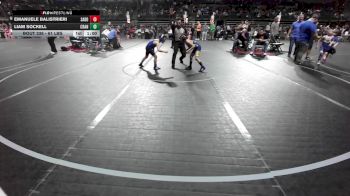 61 lbs Quarterfinal - Emanuele Balistrieri, Saddle Brook vs Liam Sockell, Cranford