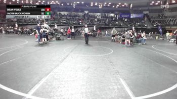 110 lbs Consi Of 8 #1 - Dean Velez, Jersey 74 vs Jacob Duckworth, Del Val Wildcats