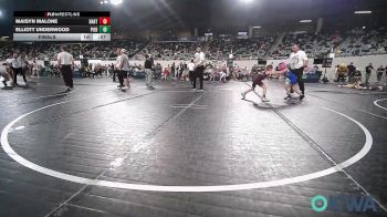 55 lbs Final - Maisyn Malone, Bartlesville Wrestling Club vs Elliott Underwood, Piedmont