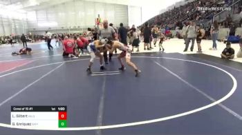 102 lbs Consi Of 16 #1 - Logan Gilbert, Valdez vs Gabriel Enriquez, Safford Wrestling Club