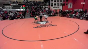 157 lbs 1st Place Match - Justus Heeg, New Lenox (PROVIDENCE CATHOLIC) vs Aiden Arnett, Elmhusrt (IC CATHOLIC)