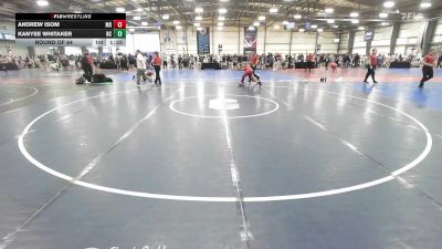 90 lbs Round Of 64 - Andrew Isom, MD vs Kanyee Whitaker, NC