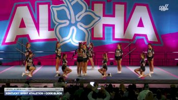 Kentucky Spirit Athletics - Code Black [2025 L4 Senior - D2 Day 1] 2025 Aloha Gatlinburg Showdown