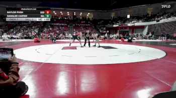 106 lbs Quarterfinals (8 Team) - Baylor Pugh, CACHE vs Rangler Carter, SALLISAW