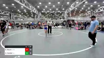 103 lbs 5th Place - Aiden Baum, Doughboy vs Austyn Hunter, BullTrained