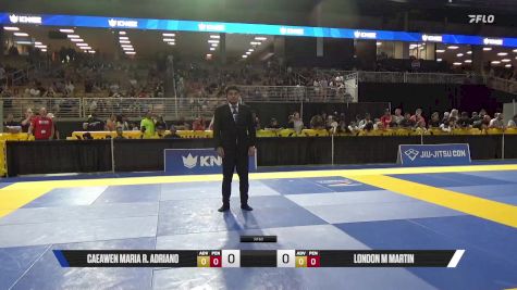London M Martin vs Caeawen Maria R. Adriano 2025 Pan Kids Jiu-Jitsu IBJJF Championship