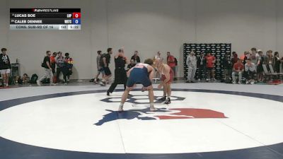 79 kg Cons. Sub-rd Of 16 - Lucas Boe, Lake Highland Prep vs Caleb Dennee, Wisconsin Regional Training Center