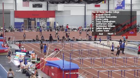 Men's 60m Hurdles, Finals 1