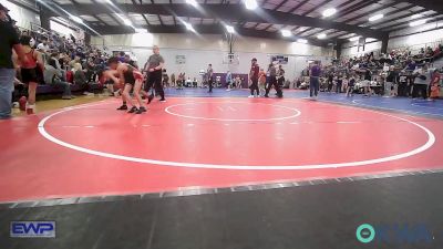 64 lbs Rr Rnd 4 - Camdon Lundholm, Owasso Takedown Club vs Jaxon Gibbons, Sperry Wrestling Club