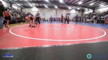 64 lbs Rr Rnd 4 - Camdon Lundholm, Owasso Takedown Club vs Jaxon Gibbons, Sperry Wrestling Club