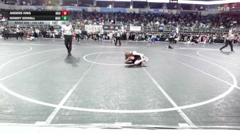 100 lbs Quarterfinal - Anders King, Richmond Youth WC vs Rowdy Howell, Madill Takedown Club