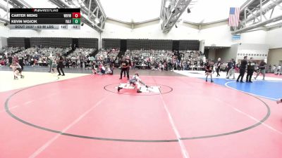83-M lbs Semifinal - Carter Meng, Williamstown Braves Youth Wrestling vs Kevin Wojcik, Yale Street