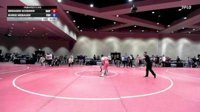 132 lbs Champ. Round 1 - Benjamin Scheiner, Maryland vs Burke Niebauer, Pennsylvania