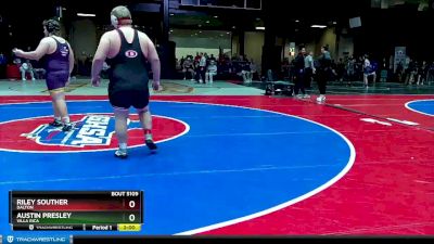 5A-285 lbs Quarterfinal - Riley Souther, Dalton vs Austin Presley, Villa Rica