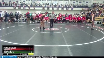 144 lbs Quarters & 1st Wb (16 Team) - Nathan Ward, Alexander vs Adan Mills, Glynn Academy