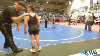 90 lbs Rr Rnd 2 - Legendary Sanders, Stroud Youth Wrestling Club vs Landon Casey Holcomb, Sperry Wrestling Club
