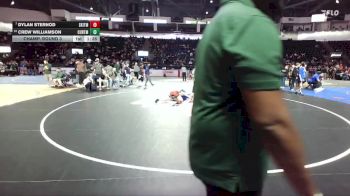 113 lbs Champ. Round 3 - Dylan Sternod, South Kitsap vs Crew Williamson, Curtis