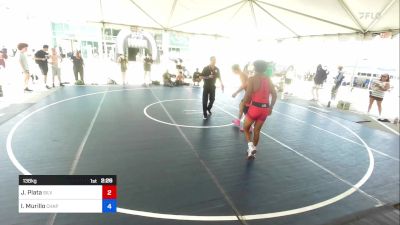 138 kg Rr Rnd 2 - Jayden Plata, Silverback WC vs Isaac Murillo, Chaparral HS