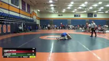 174 lbs Quarterfinal - Carson Cook, Concordia vs Chris Botzoc, MSOE