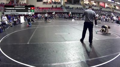 75 lbs Semifinal - Ryker Silva, Fremont Wrestling Club vs Chandler Oreskovich, The Best Wrestler