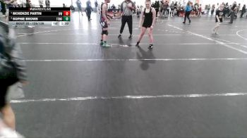 129/136 Round 2 - Sophie Brown, The Storm Wrestling Center vs McKenzie Partin, Mighty Warriors Wrestling Acad
