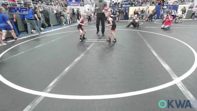 43 lbs Rr Rnd 1 - Hunter Wells, Claremore Wrestling Club vs Charlie Kane, Barnsdall Youth Wrestling