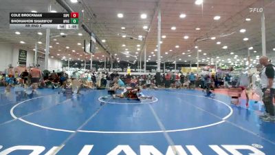 154 lbs Rr Rnd 5 - Cole Brockman, Superior Black - HSC vs Shohjahon Sharifov, Apache - HSC