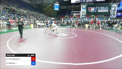 150 lbs Rnd Of 128 - Nick Piontkowski, OH vs Gabriel Metzler, WI