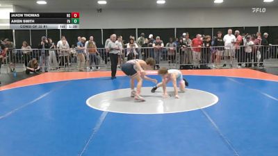 113 lbs Consi Of 32 #1 - Jaxon Thomas, NC vs Aiken Smith, PA