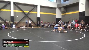 100 lbs Round 5 (16 Team) - Katie Biscoglia, Female Elite Wrestling vs Lily Webster, Midwest Assassins