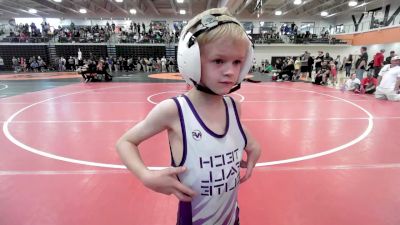 50-55 lbs Quarterfinal - Roger Lanmon, TechFall Elite vs Landon Dailey, Nebraska Wrestling Academy