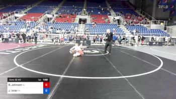 160 lbs Cons 32 #2 - Riley Johnson, Nebraska vs Jayden Imler, Pennsylvania