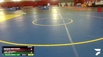 106 lbs Round 1 (4 Team) - Nathan Brethorst, WCAABE vs Lodi Athlete 1, Park Rapids