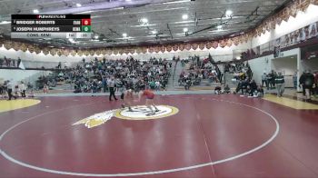 157 lbs Cons. Semi - Joseph Humphreys, Kelly Walsh vs Bridger Roberts, Evanston