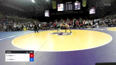 157 lbs Rnd Of 16 - Klint Miller, PA vs Jaxon Miller, IA