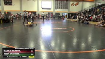 N-20 lbs Semifinal - Elijah Blanchette, Waverly Area Wrestling Club vs Teddy Zwanziger, McDominate Training Center