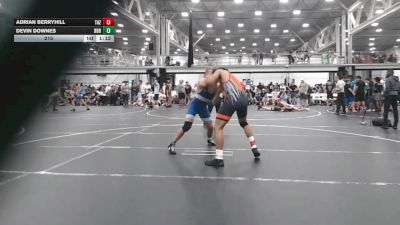 215 lbs Semis & 1st Wrestleback (8 Team) - Devin Downes, Barn Brothers BlueWave vs Adrian Berryhill, Team Arizona