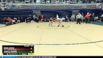 105 lbs Round 3 - Rosie Grove, Small Town Wrestling vs Marley Eldred, Grizzly Wrestling Club