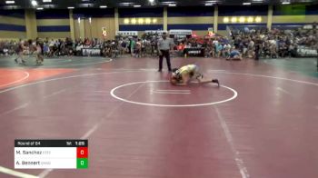 Match - Matthew Sanchez, Steele Canyon vs Ashton Bennert, Omada Kitrinos Wrestling Club