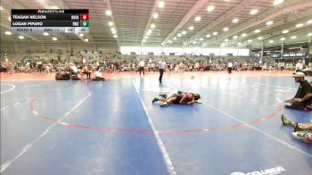 65 lbs Rr Rnd 1 - Teagan Nelson, Roughneck Wrestling Club vs Logan Piparo, Ruthless