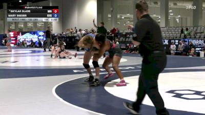 155 lbs Cons. Semis - Skylar Slade, Moen Wrestling Academy vs Mary Snider, Rancho Bernardo High School Wrestling